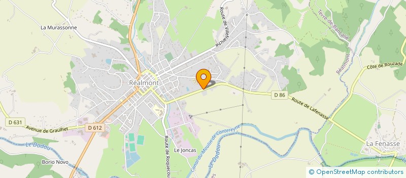 localisation de l'entreprise ATHEMA GESTION  REALMONT