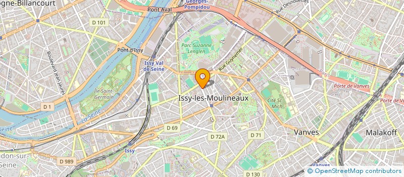 localisation de l'entreprise ATHEMAX à ISSY-LES-MOULINEAUX