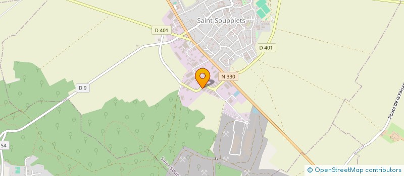 localisation de l'entreprise ATHEN à SAINT-SOUPPLETS