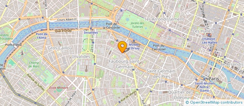 localisation de l'entreprise ATHENA 2020  PARIS