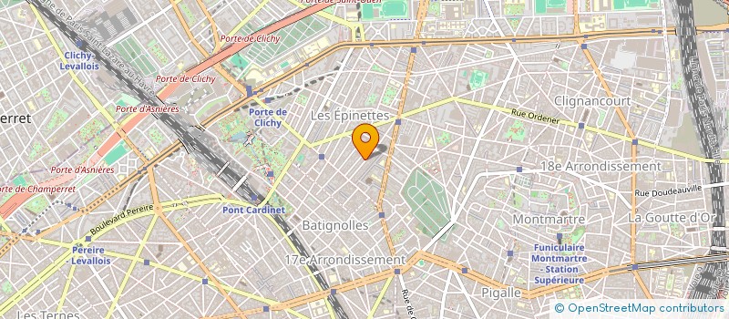 localisation de l'entreprise ATHENA à PARIS