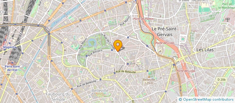 localisation de l'entreprise ATHENA  PARIS