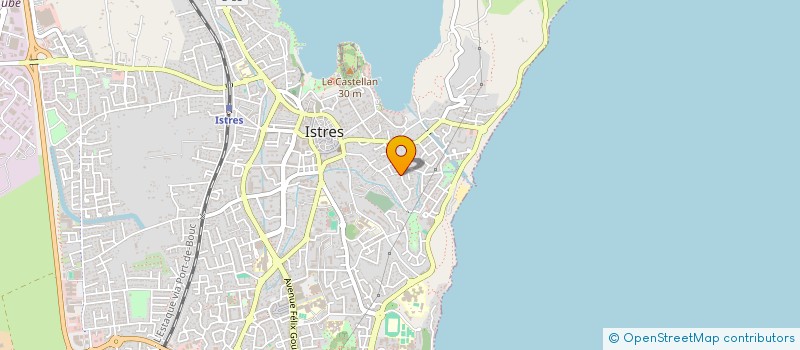 localisation de l'entreprise ATHENA  ISTRES