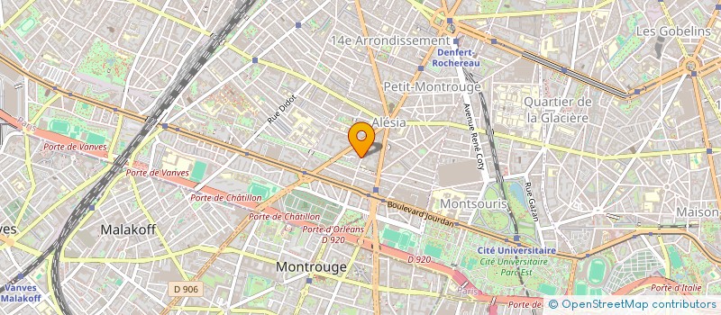 localisation de l'entreprise ATHENA  PARIS