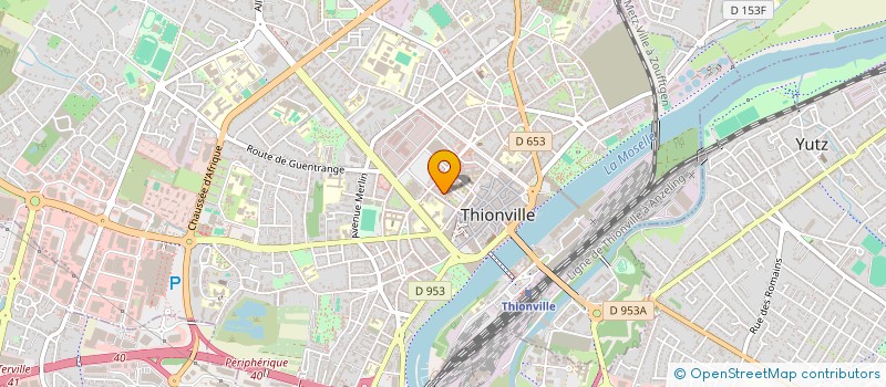 localisation de l'entreprise ATHENA à THIONVILLE