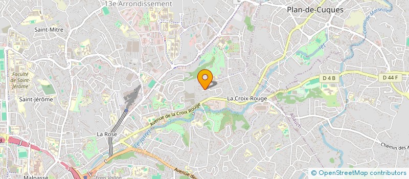 localisation de l'entreprise ATHENA  MARSEILLE