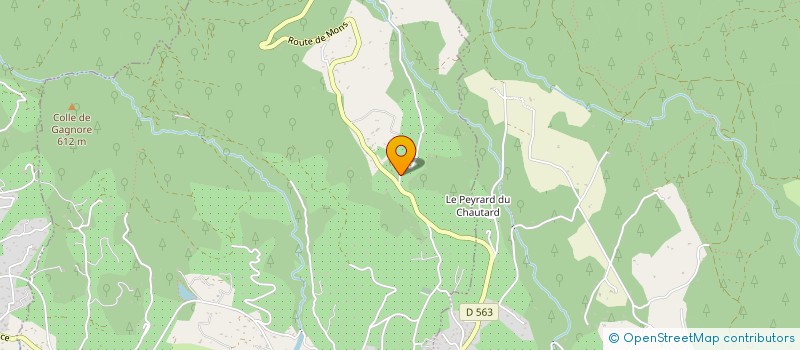 localisation de l'entreprise ATHENA  FAYENCE