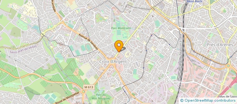 localisation de l'entreprise ATHENA à MONTPELLIER