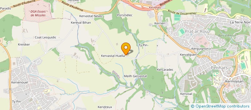 localisation de l'entreprise ATHENA  PLONEIS