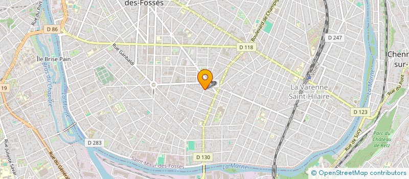 localisation de l'entreprise ATHENA à SAINT-MAUR-DES-FOSSES