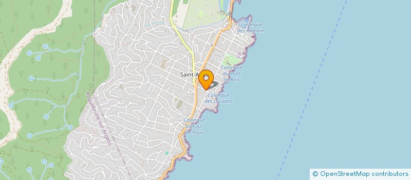 localisation de l'entreprise ATHENA à FREJUS