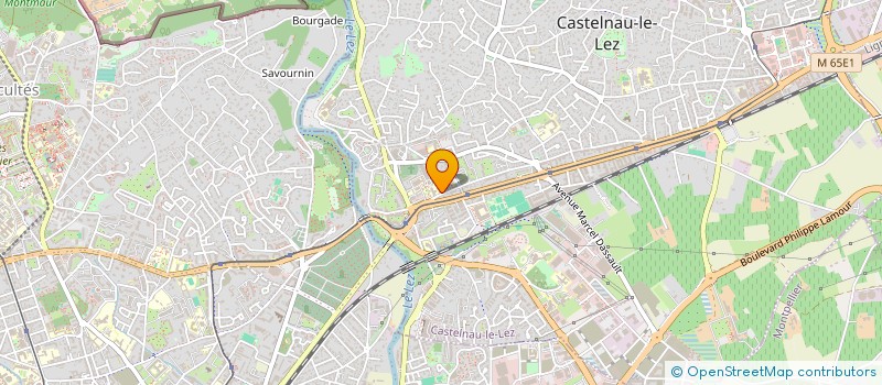 localisation de l'entreprise ATHENA  CASTELNAU-LE-LEZ