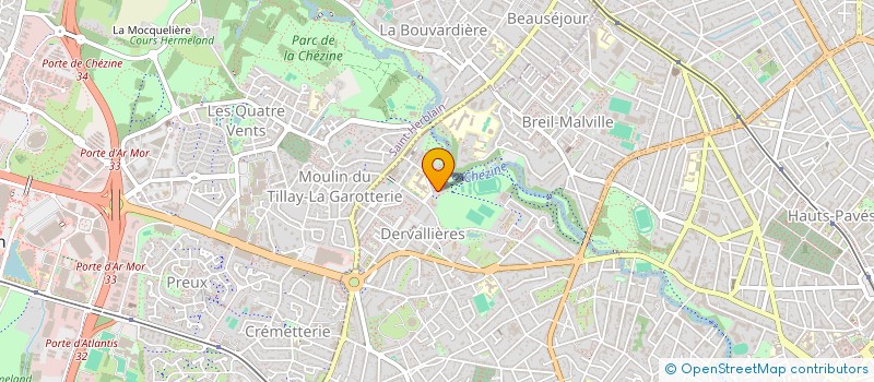 localisation de l'entreprise ATHENA ADVISORY à NANTES