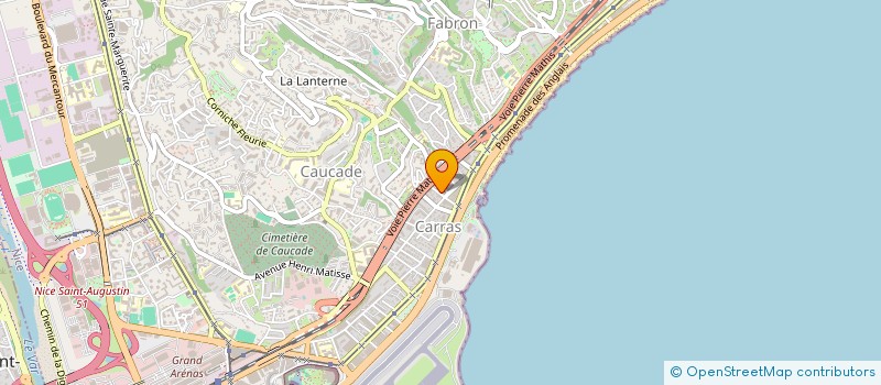 localisation de l'entreprise ATHENA CLINICAL CONSULTING à NICE