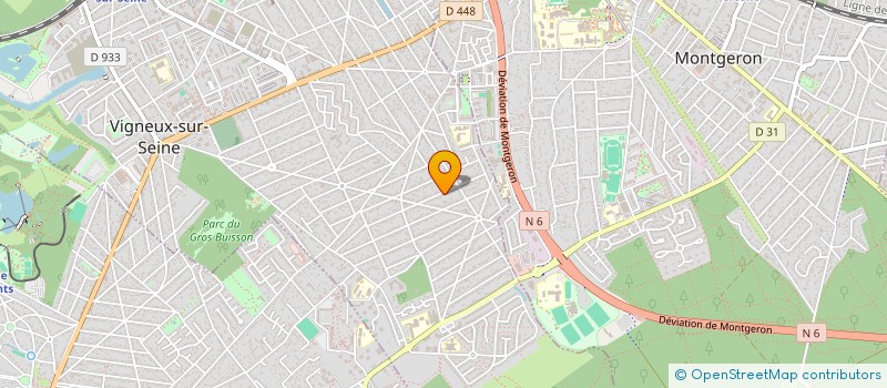 localisation de l'entreprise ATHENA CONSEIL à VIGNEUX-SUR-SEINE