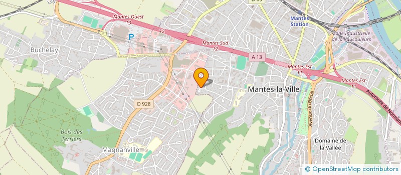 localisation de l'entreprise ATHENA DIGITAL  MANTES-LA-VILLE