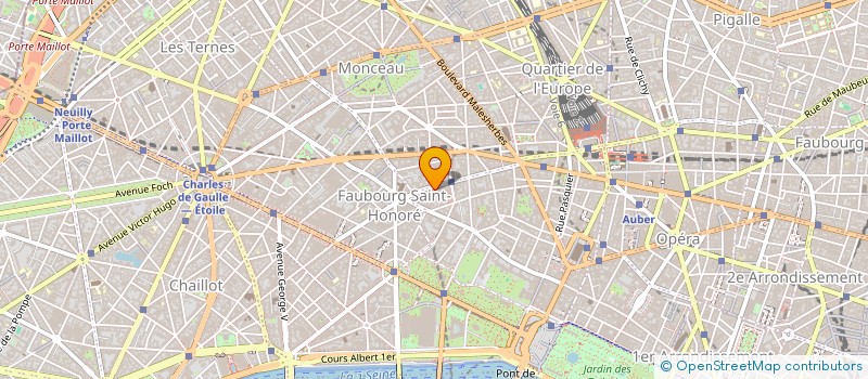 localisation de l'entreprise ATHENA HOLDING  PARIS