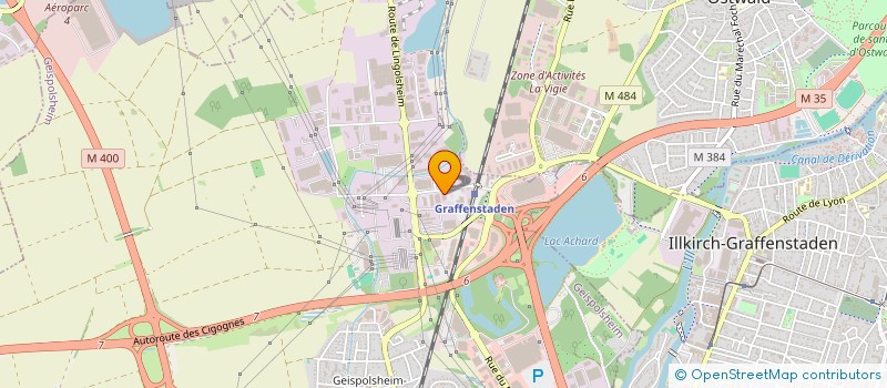 localisation de l'entreprise ATHENA IMMO 8  GEISPOLSHEIM