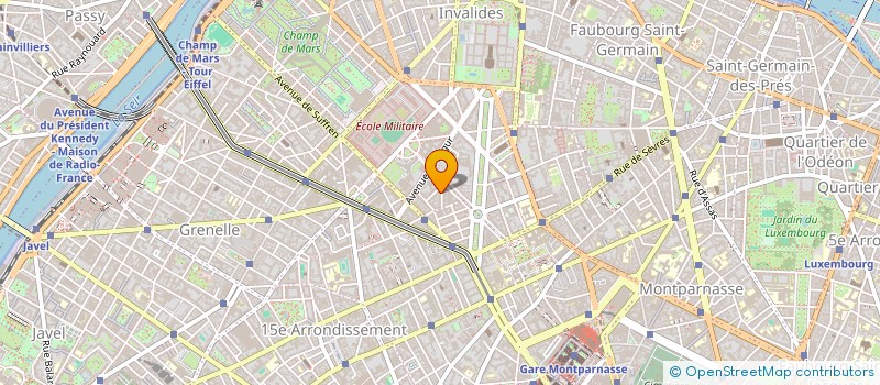 localisation de l'entreprise ATHENA INTERNATIONAL INVEST  PARIS