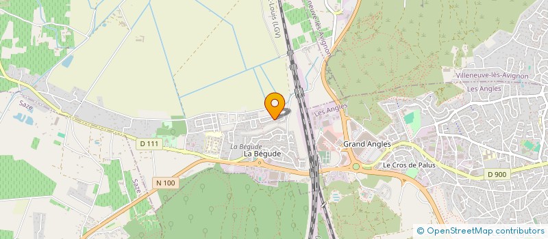 localisation de l'entreprise ATHENA.IOS  ROCHEFORT-DU-GARD