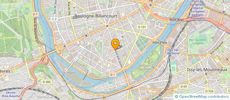 localisation de l'entreprise ATHENA LORTHIOS COMPAGNIE à BOULOGNE-BILLANCOURT