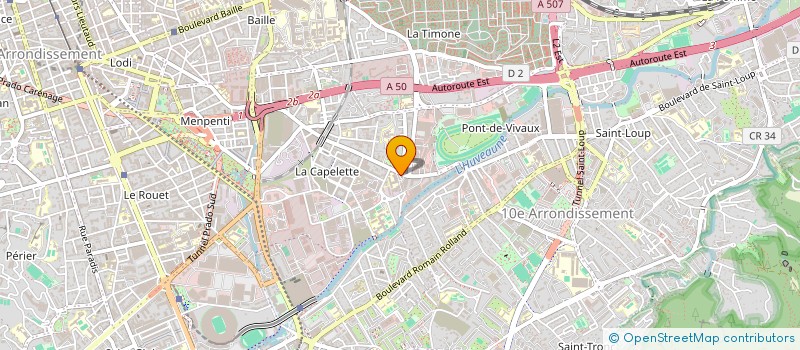 localisation de l'entreprise ATHENA MD à MARSEILLE