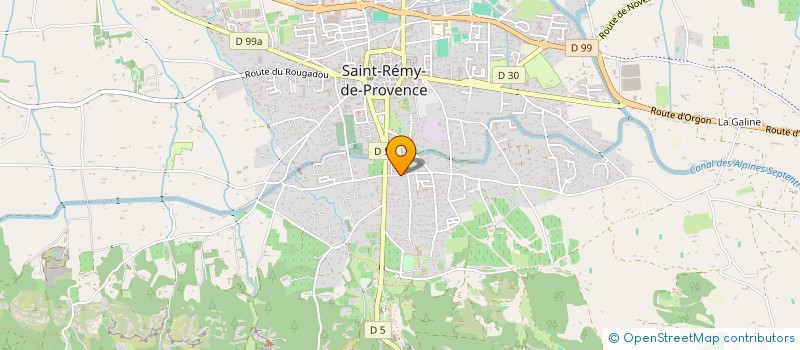 localisation de l'entreprise ATHENA NETWORK  SAINT-REMY-DE-PROVENCE