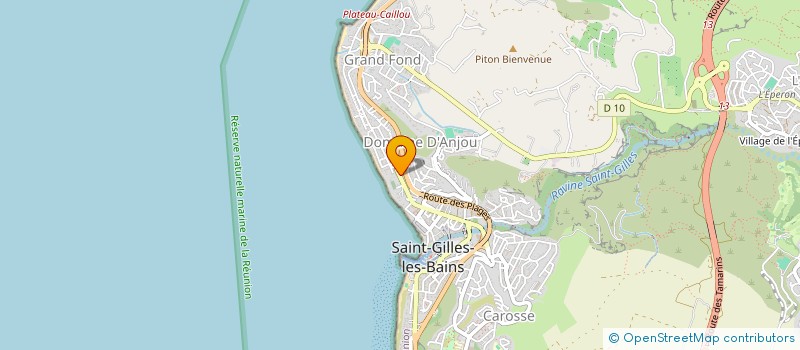 localisation de l'entreprise ATHENA-OI SARL à SAINT-PAUL