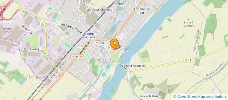 localisation de l'entreprise ATHENA P.I. à MEUNG-SUR-LOIRE