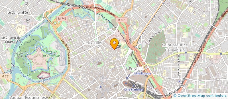 localisation de l'entreprise ATHENA PLUS à LILLE
