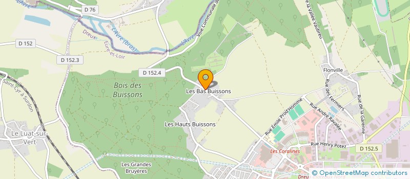localisation de l'entreprise ATHENA RECRUTEMENT à DREUX