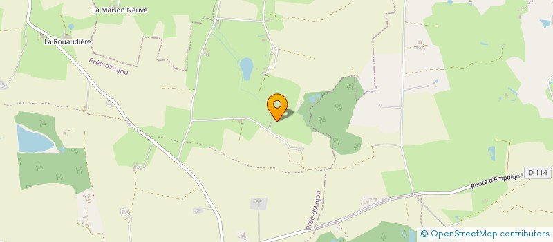 localisation de l'entreprise ATHENA RECYCLAGE  SAINT-BERTHEVIN