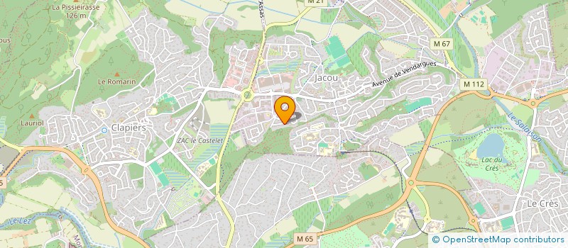 localisation de l'entreprise ATHENA SECURITE à JACOU