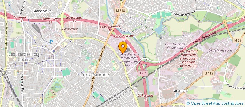 localisation de l'entreprise ATHENA STRATEGIE RETRAITE  TOULOUSE