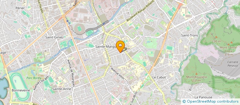 localisation de l'entreprise ATHENA SUD à MARSEILLE