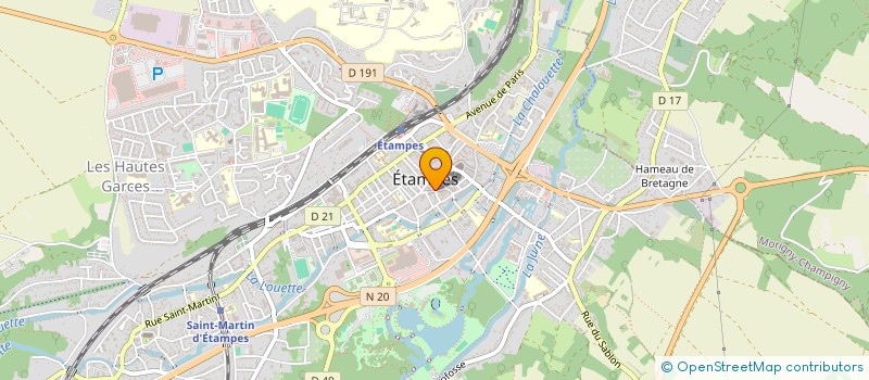 localisation de l'entreprise ATHENADOGS AND CAT à ETAMPES