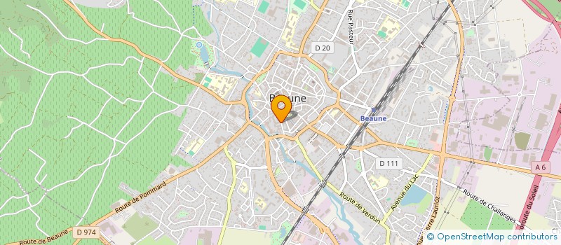localisation de l'entreprise ATHENAEUM DEVELOPPEMENT à BEAUNE
