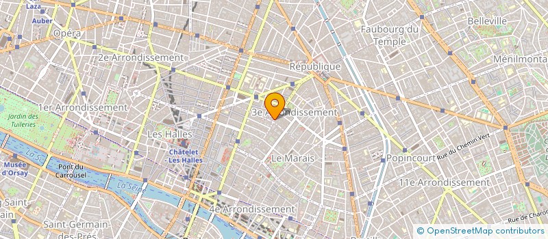 localisation de l'entreprise ATHENAIS  PARIS