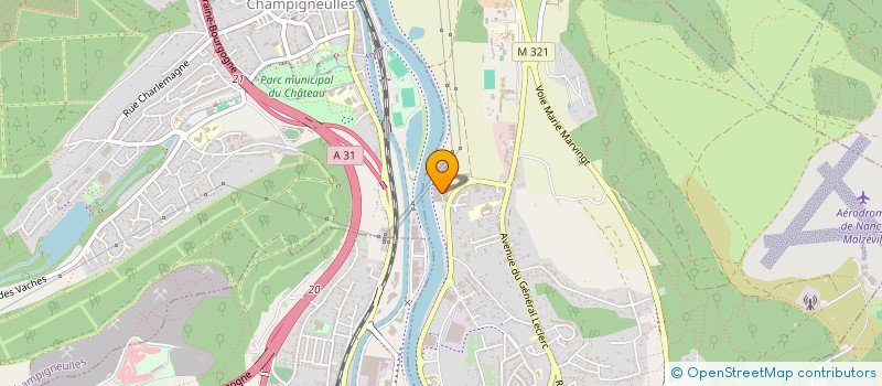 localisation de l'entreprise ATHENARA INVEST  MALZEVILLE