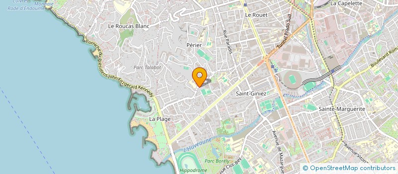localisation de l'entreprise ATHENEA à MARSEILLE