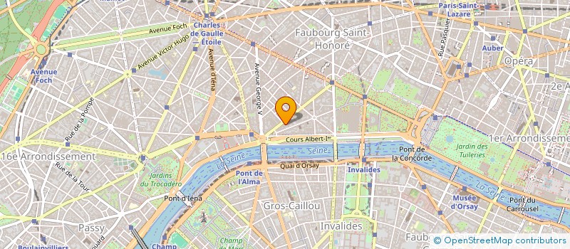 localisation de l'entreprise ATHENEE  PARIS