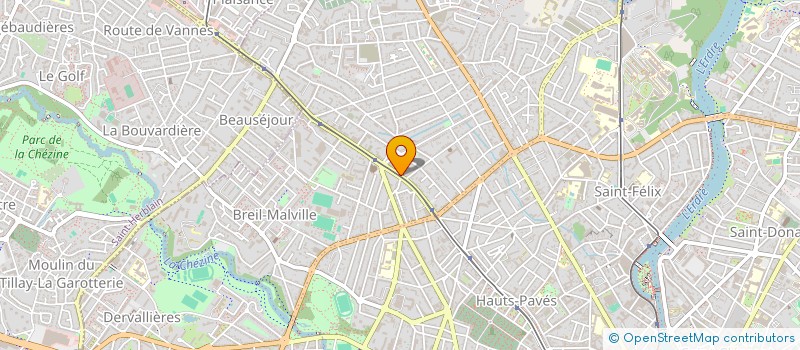 localisation de l'entreprise ATHENEE BIEN-ETRE à NANTES
