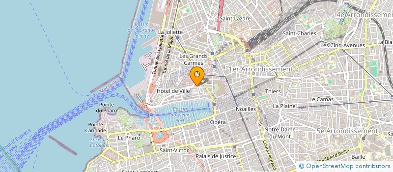 localisation de l'entreprise ATHENES CORNER à MARSEILLE