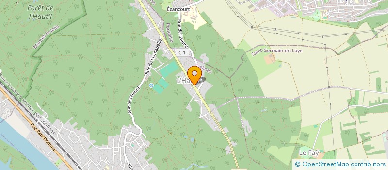 localisation de l'entreprise ATHENYSIS  TRIEL-SUR-SEINE