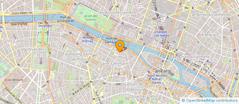 localisation de l'entreprise ATHERIS à PARIS