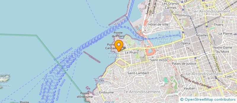 localisation de l'entreprise ATHEVA  MARSEILLE