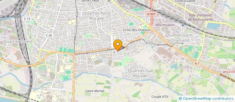 localisation de l'entreprise ATHEXIS FRANCE  AVIGNON