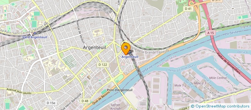 localisation de l'entreprise ATHIES-SAMOUSSY SOLAR PV2  ARGENTEUIL