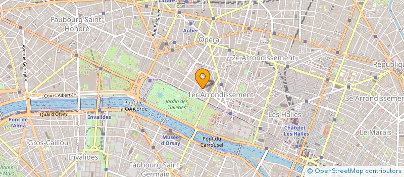localisation de l'entreprise ATHIFOREX  PARIS