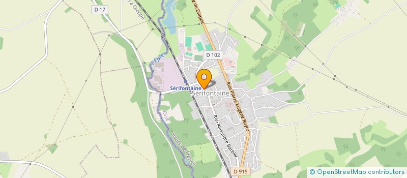 localisation de l'entreprise ATHILAN  ERAGNY-SUR-EPTE